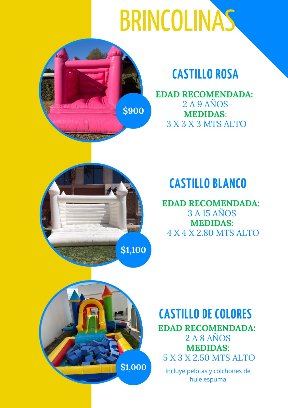 Brincolinas Inflables