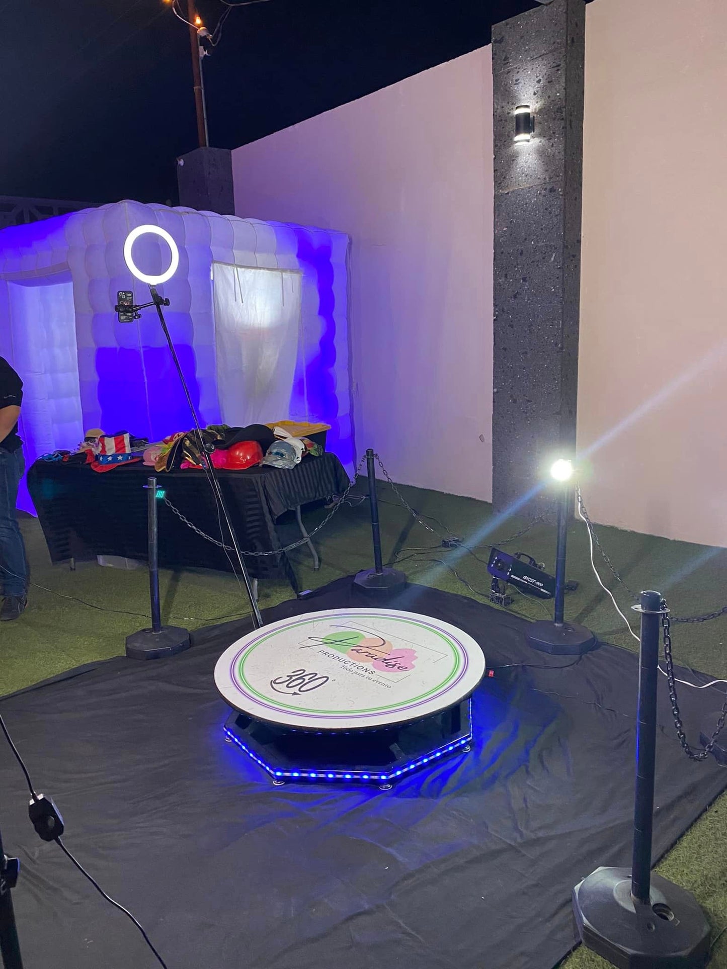 Cabina de Fotos de Paradaise Productions 360